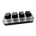 thumbnail image 3 of funtasica Mini 4 Key Keypad Gaming Keyboard for Office Factory Machine Control Working black, 3 of 9
