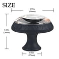 thumbnail image 4 of 4 Pcs Halloween Black Cat Knobs for Kitchen Cabinet Cupboard Dresser Bookcase Drawer Pulls Handles Round Home Decor, 4 of 8