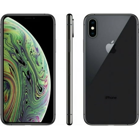 Restored Apple iPhone XS Max A1921 (Fully Unlocked) 64GB Space Gray (Refurbished)