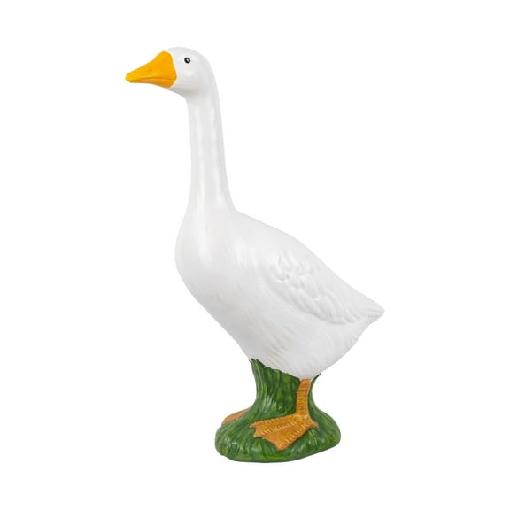 Mainstays Weather-Resistant Resin 19" Porch Goose Garden Statue