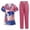 01-Hot Pink, variant on 1776-2026 250th Anniversary USA 4th of July Women’s 2-Piece Scrub Set, V-Neck Short Sleeve Top & Pants, Soft Medical Uniform with Pockets for Nurses 01-Royal Blue L