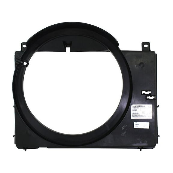 Fan Shroud - Compatible with 2002 - 2009 Chevy Trailblazer 2003 2004 2005 2006 2007 2008