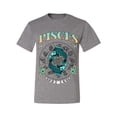 thumbnail image 2 of Wild Bobby Pisce Two Fish Fishes February 18 March 20, Water Sign, Constellations Horoscope Zodiac Birthday Birth Month Stone Gift for Men Women Tee, 2 of 6