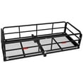 thumbnail image 1 of Garvee 750 LB Collapsible Hitch Mount Cargo Carrier, Heavy Duty Folding Cargo Rack with Steel Construction, Rust-Resistant for 2-Inch Receiver, SUV, RV, Truck, 1 of 5