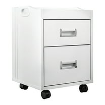 Alera Pedicure Trolley Pedicure Cart for Pedicure, Nail Salon Short Supplies Storage Furniture, White