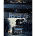 thumbnail image 4 of TOGUARD Dash Cam Front and Rear, 1080P Dash Camera, Car Camera with 2.45'' LCD Display, Parking Mode, G-Sensor, Night Vision, Loop Recording, WDR, 4 of 7