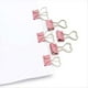 thumbnail image 3 of Clips Metálicos para Carpetas con Forma de Corazón, 60 Piezas, Color Rosa., 3 of 5
