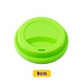 thumbnail image 1 of 2 Sizes Universal Reusable Silicone Cup Cover Fresh Lids Insulation Anti-Dust Cup Cover Coffee Mug Lid Suitable For 8.5-9cm, 1 of 6