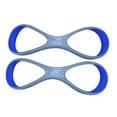 thumbnail image 3 of Ful , Codo correctivo cómodo de estilo libre profesional fácil de usar para la formación de natación Guante de natación webbed Gris Azul L, 3 of 7
