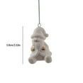 thumbnail image 2 of Nordic Ins Ceramic Christmas Decoration Mini House Pendant Christmas Tree Decoration Gifts Small Ornaments, 2 of 5