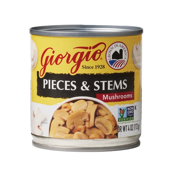Giorgio Pieces And Stems Mushrooms, 4 oz, Can