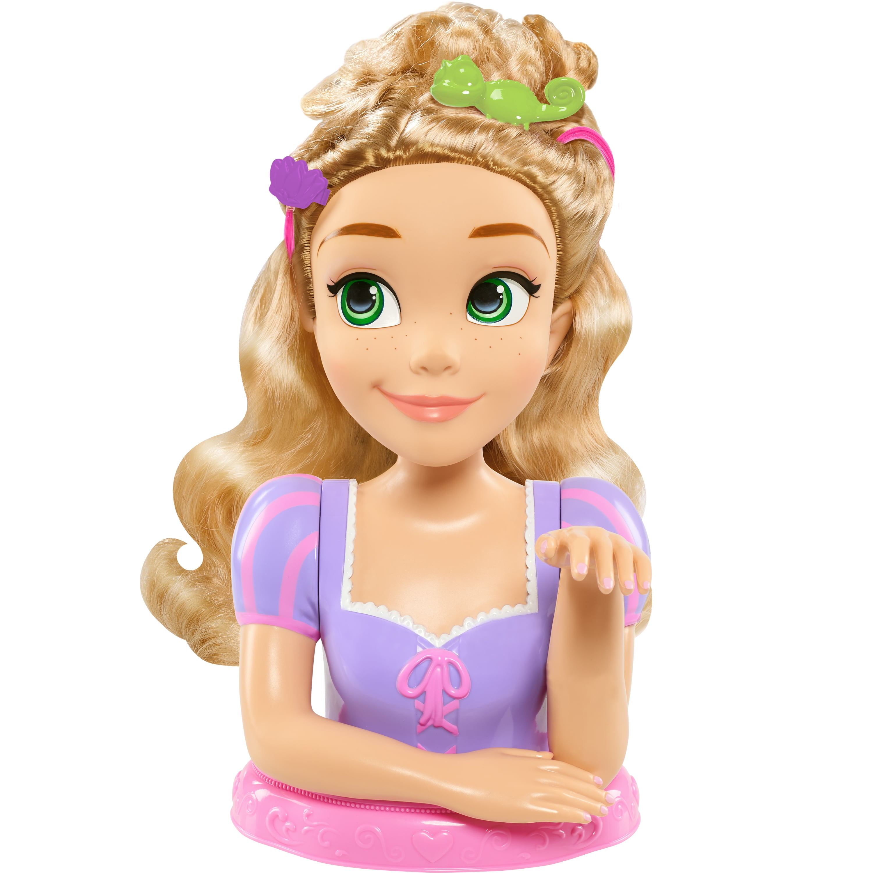 disney princess rapunzel long locks styling head