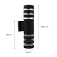 thumbnail image 5 of Cilindro De Aluminio Moderno A Prueba De Agua Hacia Arriba Y Hacia Abajo Lámparas De Pared Led Lámpara De Pared De Doble Cabeza Enchufe E27 Para Exteriores Ac 85-240V Para Patio Jardín Porche Corredor Yuarrent HA025837-02, 5 of 5