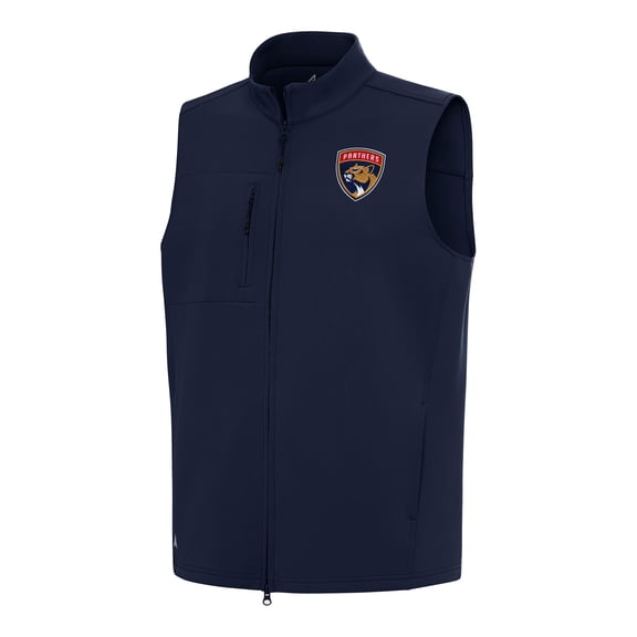Men's Antigua Navy Florida Panthers Demand Full-Zip Vest