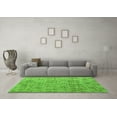 thumbnail image 3 of Ahgly Company Indoor Round Abstract Green Modern Area Rugs, 8' Round, 3 of 4