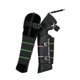 thumbnail image 4 of 2 Piezas Leg Gaiter para Motocicleta con Recubrimiento PU Aislamiento de Peluche Y Diseño Contra Viento Protección Completa de Pierna Adecuado para Ci hebilla de acero, 4 of 8