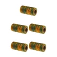 thumbnail image 3 of Justharion 150D 1mm Rainbow Color Flat Waxed Thread Leather Stitching Sewing Craft Style A 5Set, 3 of 6