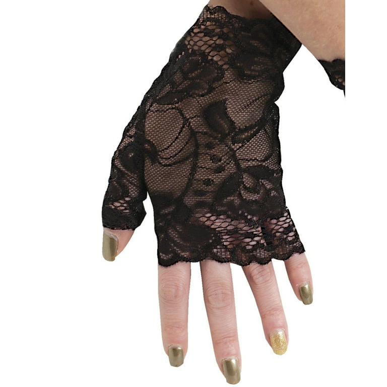 Sexy Lace Fingerless Gloves - Walmart.com