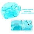2Pcs Piggy Bank for Kids Adults, Money Saving Box, Colorful Transparent