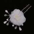 thumbnail image 3 of 2 Piezas Adorno de Clips Pernos de Pelo Nupcial U Puntas Cabello Tenedor para Mujeres Soledad Tenedor de pelo, 3 of 10