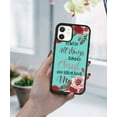 thumbnail image 5 of WIRESTER Shockproof Soft Rubber Cover Case for Apple iPhone 12 / 12 Pro 6.1" 2020, Christian Bible Verses Philippians 4:13, 5 of 5