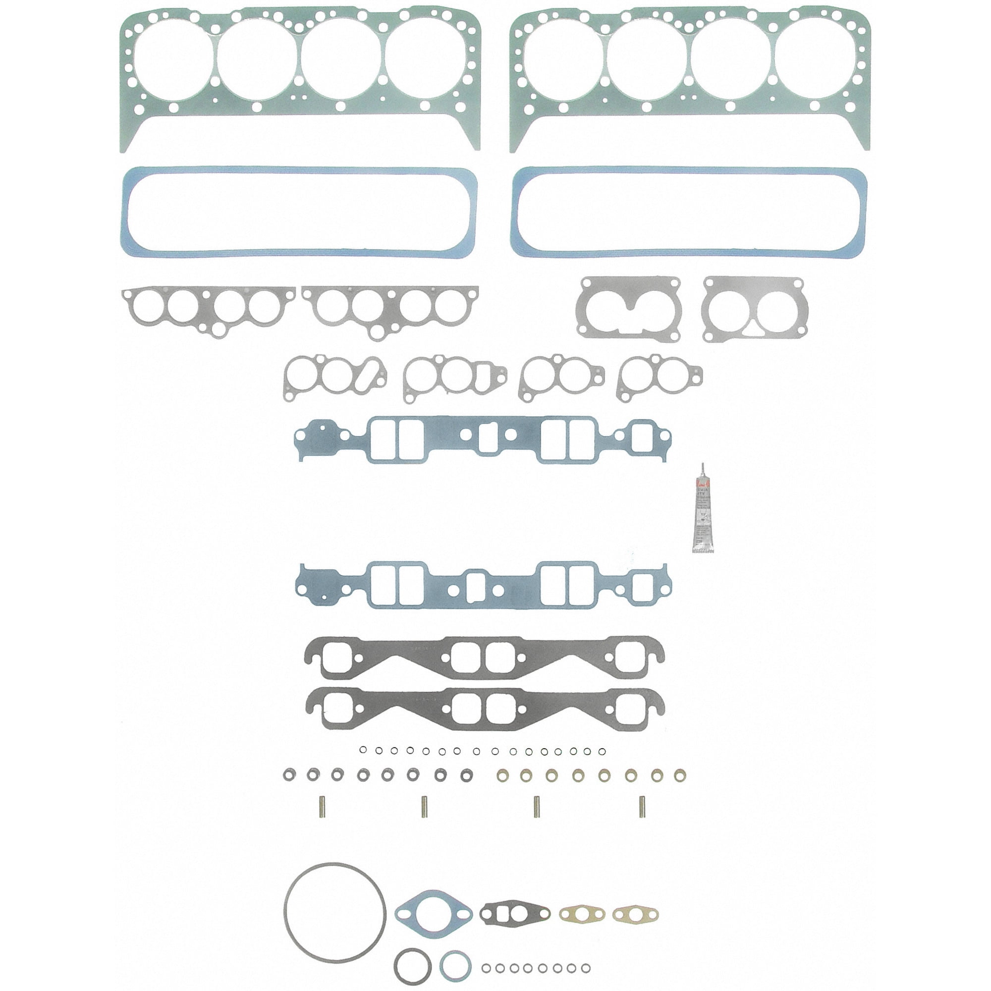 FEL-PRO HS 26179 PT Head Gasket Set For Dodge Dakota & Ramcharger (1991) – Complete Engine Cylinder Head Gasket Kit
