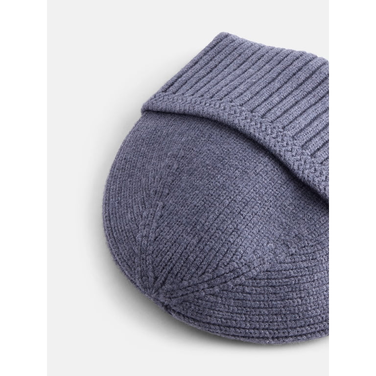 Scenario Women's Ribbed Beanie, Charcoal Grey photo 3