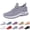43# Gray, variant on Womens Shoes Running Sneakers Tennis Non Slip Walking Gym Workout Athletic Comfortable Fashion saport Casual Shoe,Blue#39
