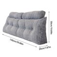 thumbnail image 3 of Home Improvement,Living Room Sofa Cushion Combination Back Cushion Window Soft Pack Waist Cushion Back Triangle, Pillow Case, 3 of 9