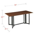 Holly & Martin Driness Drop Leaf Console to Dining Table