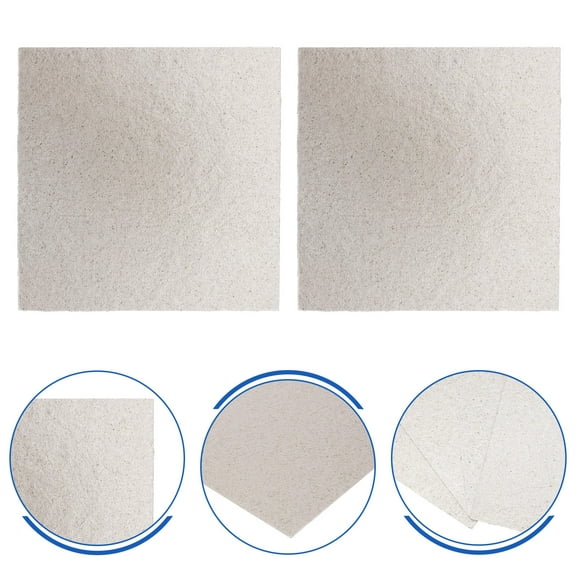 Raindrops Microwave Mica Sheets for Repair Light Grey Mica Paper Easy to Cut and Install 13 x 13cm