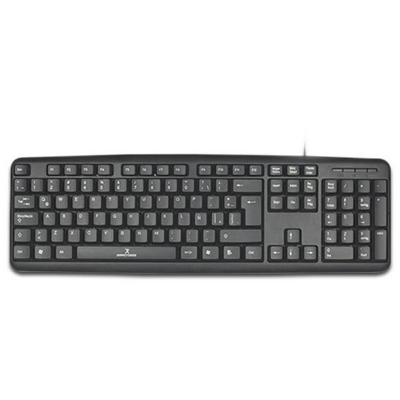Teclado Estándar Perfect Choice PC-201038 USB Color Negro
