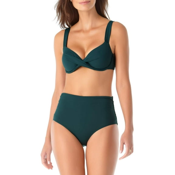Anne Cole - Underwire Twist Front Bikini Swim Top