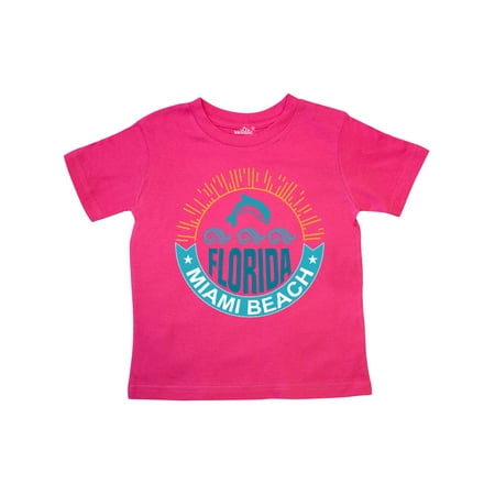 

Inktastic Miami Beach Florida Travel Trip Gift Toddler Boy or Toddler Girl T-Shirt