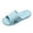 Blue, variant on Slides for Women EVA Open Toe Shower Shoes Bathroom Sandals Non Slip House Slippers