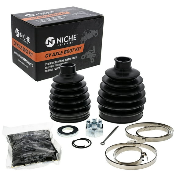 Niche Front Rear CV Axle Boot Kit for Textron Havoc X 654352 UTV 519-KCV2254B