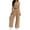 Khaki, variant on Sets For Women 2 Piece Outfits Casual Long Sleeve Crop Top Elastic Waist Wide Leg Pants Sweatsuit Tracksuit Pin Striped Suit for Women Graduation Outfit Women Jumpsuit Sweater Pants Set for Women