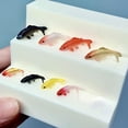 thumbnail image 4 of 10pcs Miniature Plastic Fish Models for Dollhouse, Aquarium Decor, Craft Projects - Random Styles, 0.67"-0.87", 4 of 6