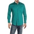 thumbnail image 3 of Alfani Mens Slim Fit Officewear Button-Down Shirt, 3 of 3