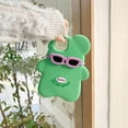 thumbnail image 3 of Kawaii Phone Cases Apply to iPhone 13 Pro Max,Cute Cartoon Bear Phone Case 3D Funny Green Bear with Sunglasses Case for Women Girls Soft Silicone Shockproof Cover for iPhone 13 Pro Max, 3 of 14