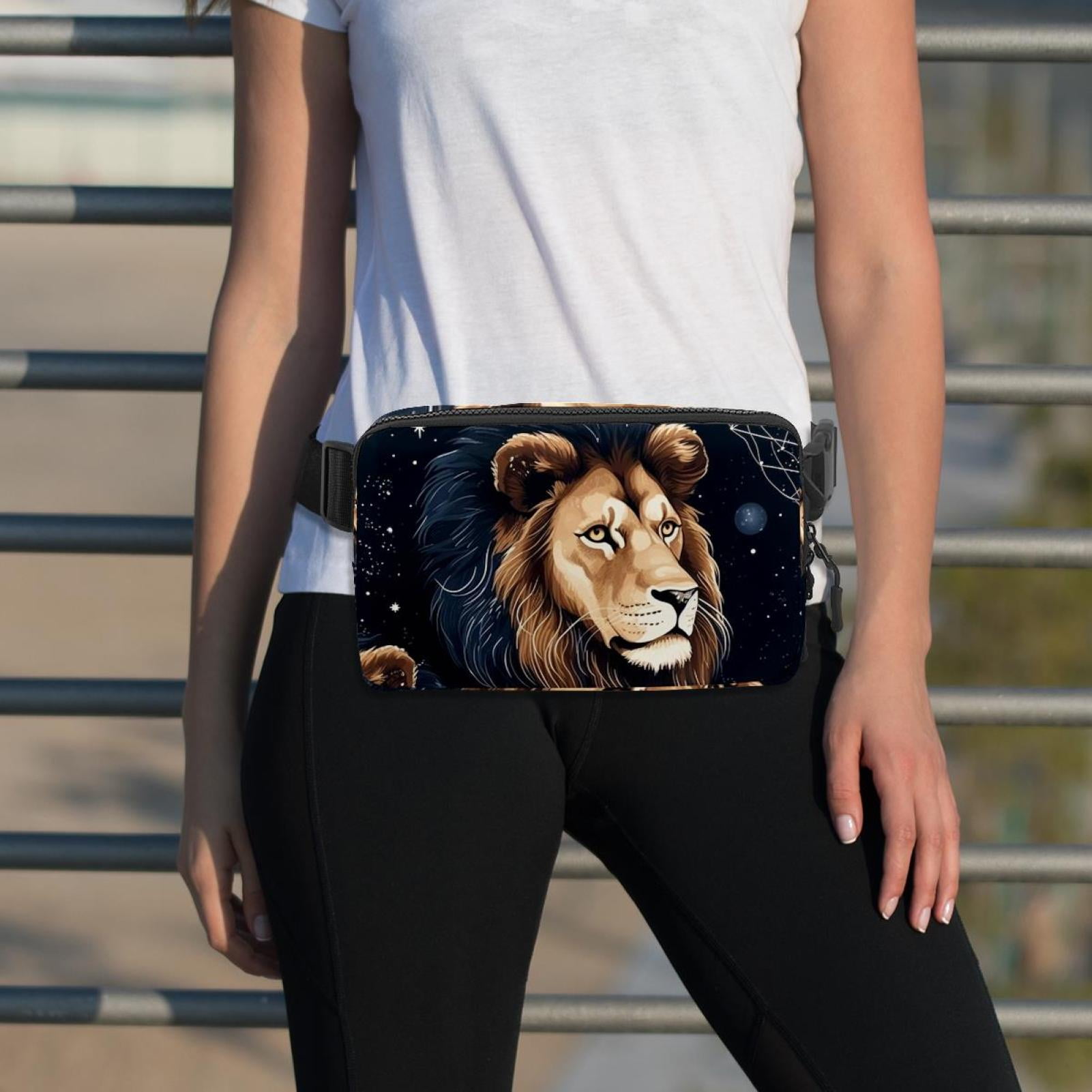 Leo Lightweight Adjustable Fanny Pack with Extension Strap - Unisex Waist Bag