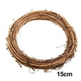 thumbnail image 6 of Cheers.US Natural Dried Rattan Ring Wreath Vine Garland DIY Crafts Rattan Wreaths for Christmas Wedding Door Hanging Wall Ornament, 6 of 6
