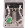 thumbnail image 5 of 6X HH52P DC 24V Coil DPDT 8 Pins Electromagnetic Power Relay with DYF08A Base, Black+ Clear Blue, 5 of 8