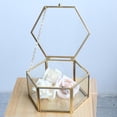 thumbnail image 3 of Macetas terrario geométricas, contenedor, jardinera, caja de almacenamiento, hecha de vidrio y 125 x 125 x 6 cm, 3 of 9