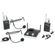 Samson Concert 288m Presentation Dual-Channel Wireless Lavalier & Headset Microphone System (K: 470 to 494 MHz)