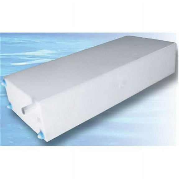 WT2466 Filler Boss Fresh Water Tank - 24 x 16 x 8 in., 12 gal with 0.5 in. Fittings, 0.5 in. FPT 3 & 1.25 in.