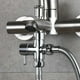 thumbnail image 3 of Solid Brass 3-Way Valve G1/2" Hand Shower Shower Components Universal Fitting, Chrome, 3 of 5