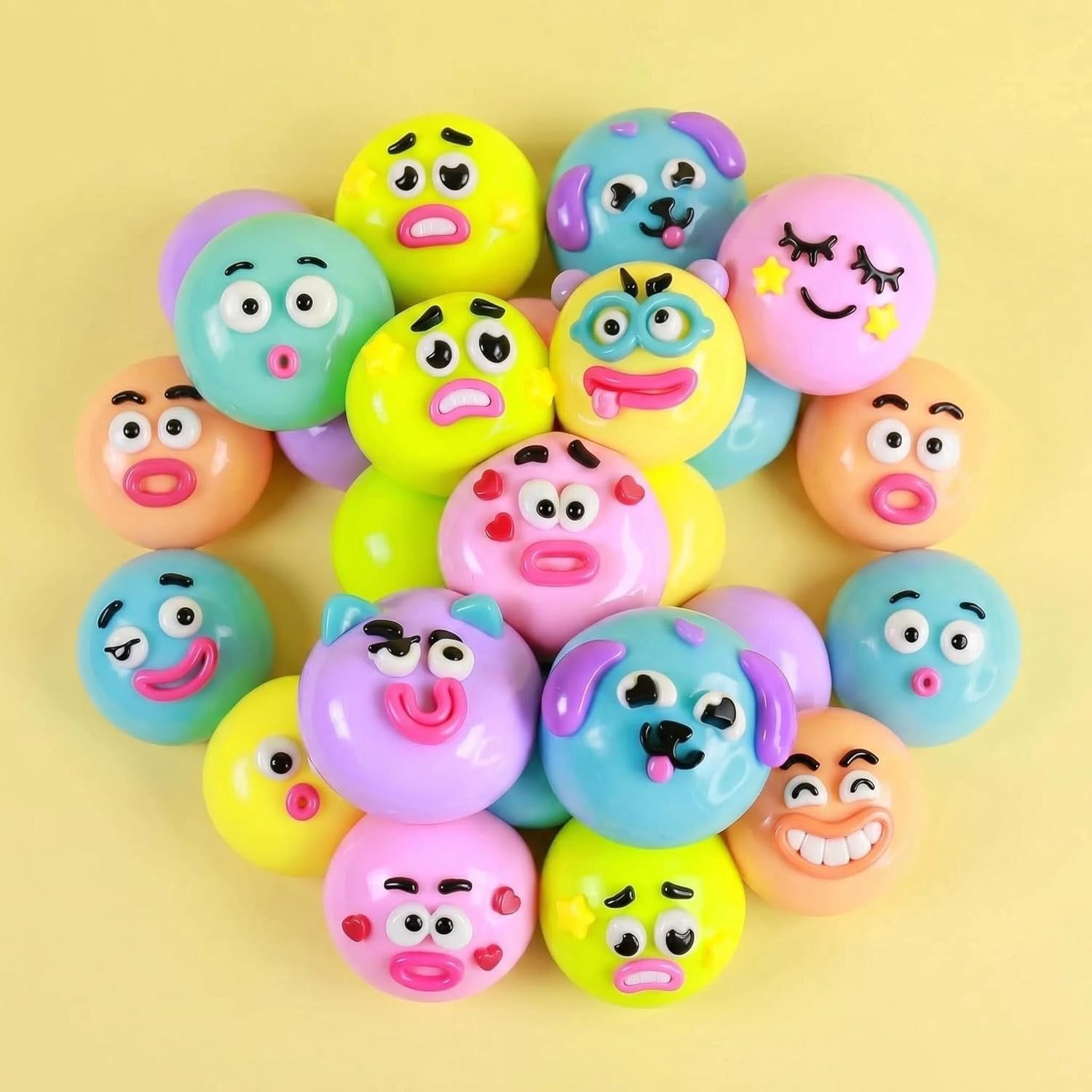 New Smushers Squishy - Curiosities Smushers Dog Face Swap Squishy, Soft Slow Rising Stress Relief for Stress & Anxiety Relief, Cute Dog Face Sensory Fidget for for Adults Anxiety Relief