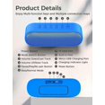 thumbnail image 5 of Haut-parleur Bluetooth Puissant, IPX7 Étanche-Bleu, 5 of 5