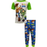 AME Sleepwear Boys' Toy Story 3,2,1 Go! Cotton Toddler Pajama (4T)